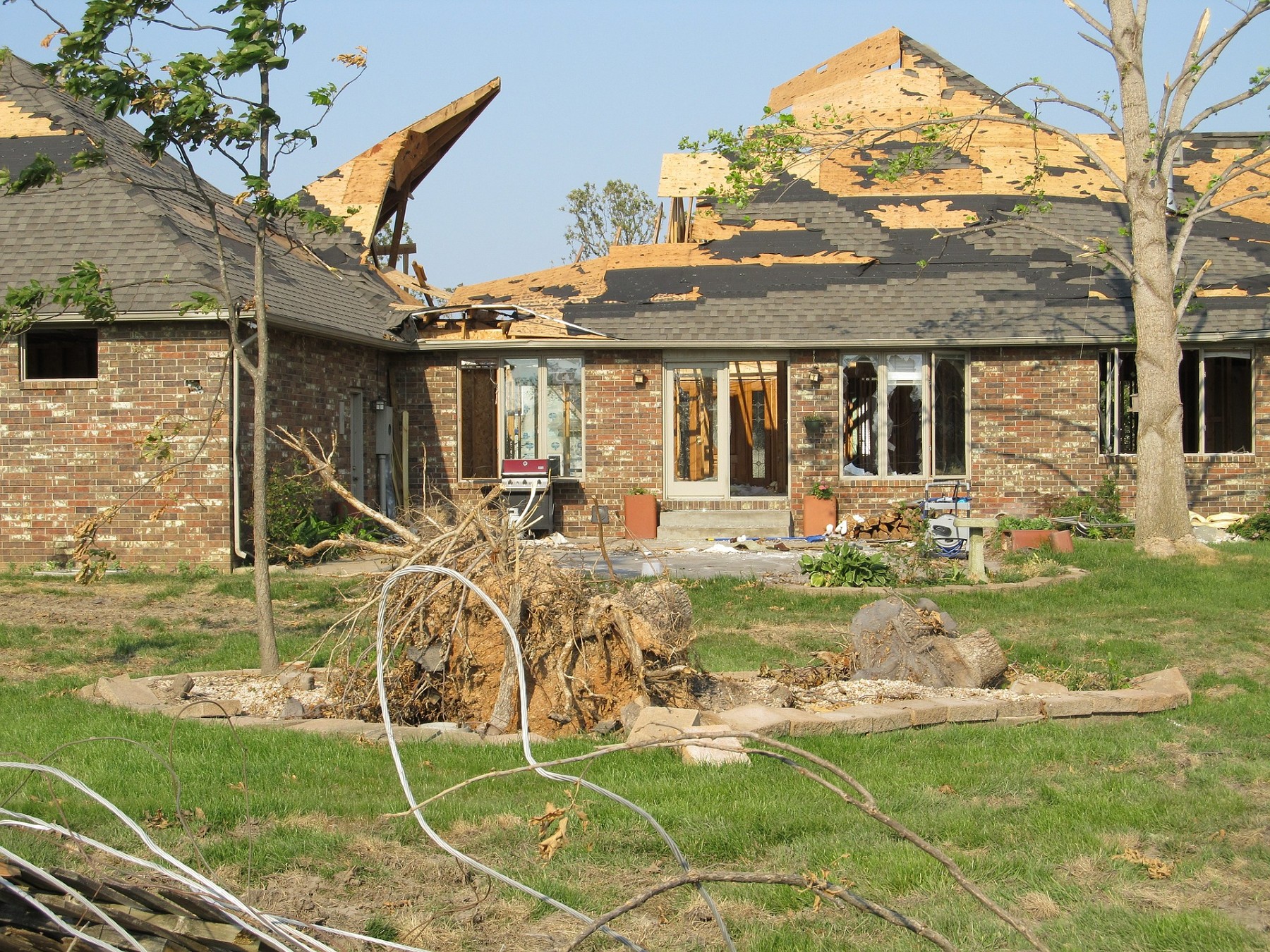 Tornado Damaged Home